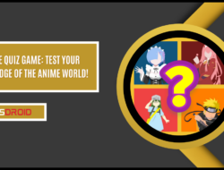 Anime Quiz Game Test Your Knowledge of the Anime World!