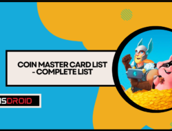 Coin Master Card List - Complete List