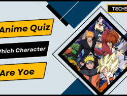 Anime Quiz Which Character Are You