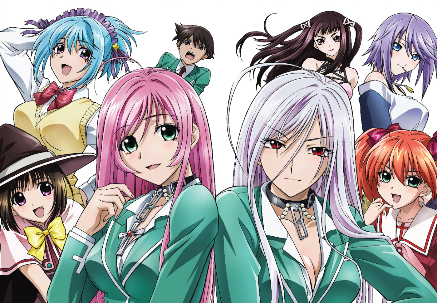 Rosario to Vampire (Rosario + Vampire) (Season 1-2) 1080p Dual Audio HEVC: A Captivating Anime Series